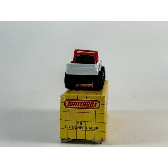Matchbox MB 13 4X4 Dunes Racer 63 Pickup Truck Original Box - Picture 2 of 6
